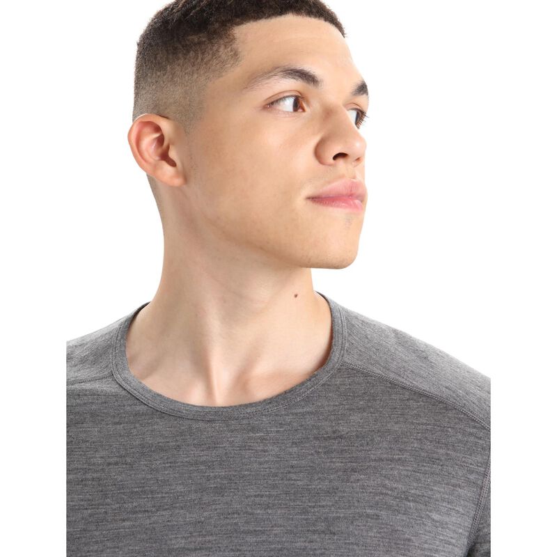 Icebreaker Mens 200 Oasis LS Crewe image number 2